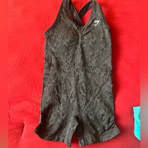 Black Patterned Sleeveless Top